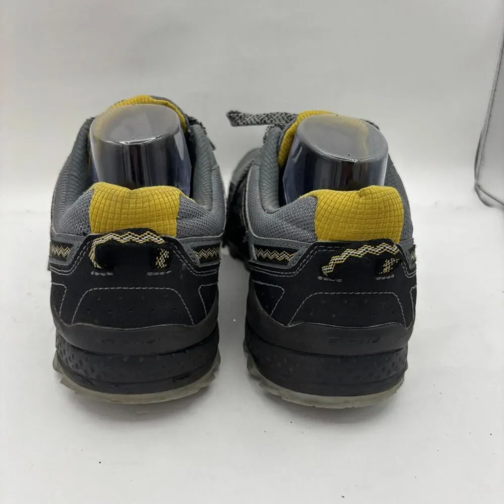 Saucony Excursion TR12 Mens 13 Gray Black Yellow Trail Running Shoes S20453